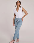 JEANS MALIA COUPE DÉCONTRACTÉE / LIGHT SKY - 2586