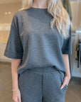 Pannie Oversize T-Shirt gris