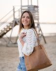 Le sac à main Rachel - TAN