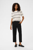 Lizza Striped Knit T-Shirt