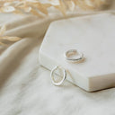 Mini Circular Boucles d'oreilles