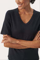 Ratansa T-shirt col en V