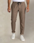 Nolan stretch cotton trousers