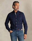 Bruce Blue cotton shirt