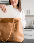 Le sac à main Rachel - TAN