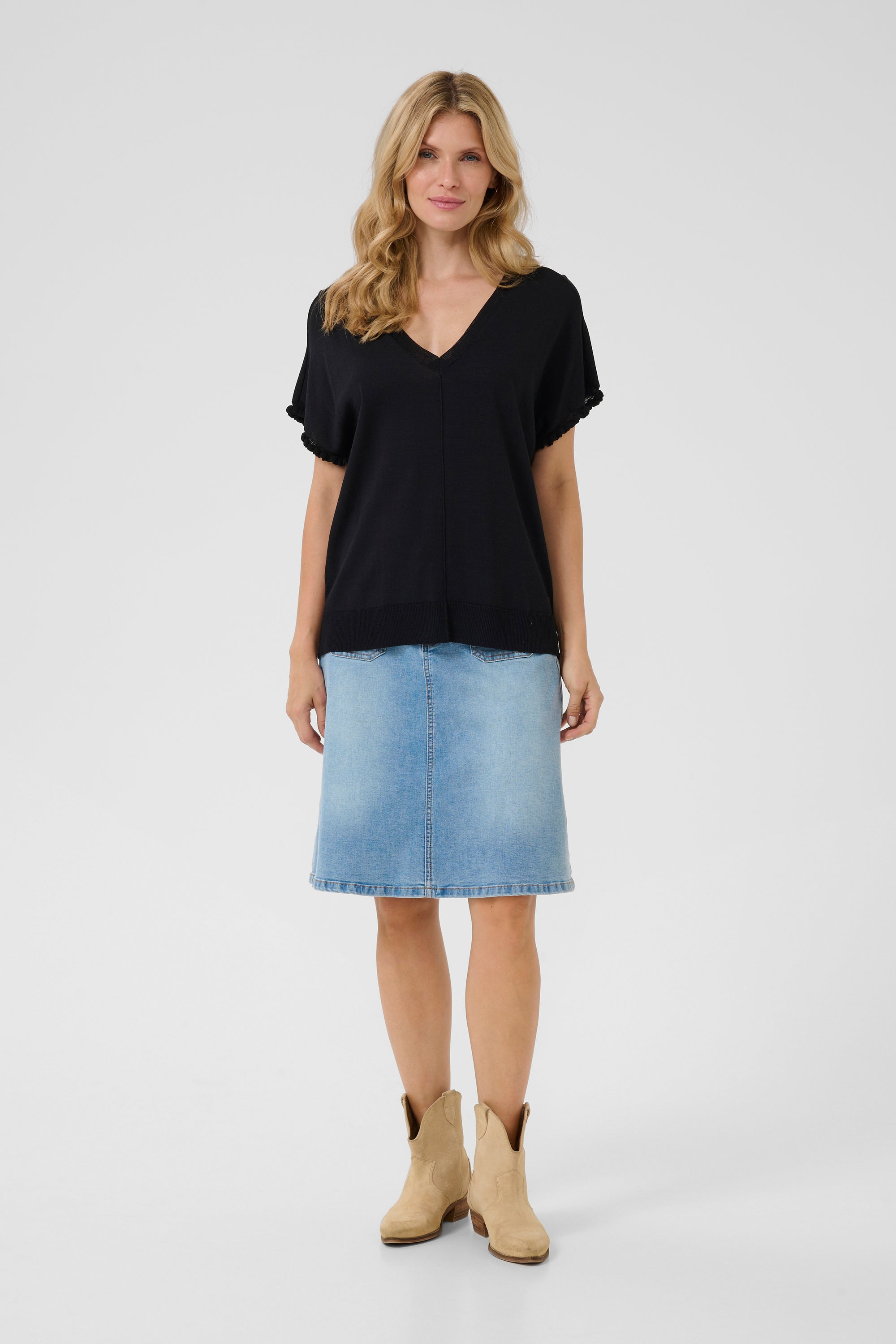 Maro Pull Manche courte