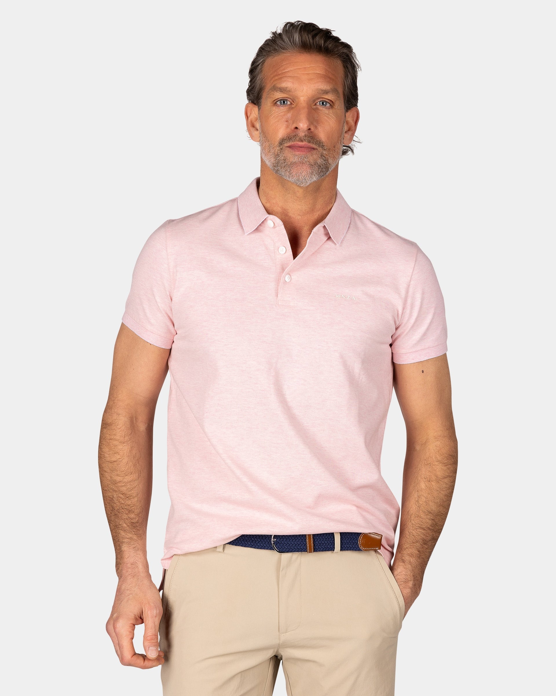 Polo Stretch - Pastel Pink
