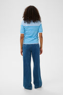 Lizza Striped Knit T-Shirt