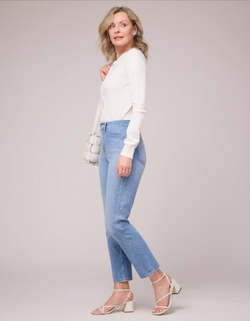 Chloé Jeans Taille Classique Bleu - 2560