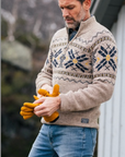 Pullover half zip