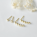 Duet Set Opals row Boucles d'oreilles