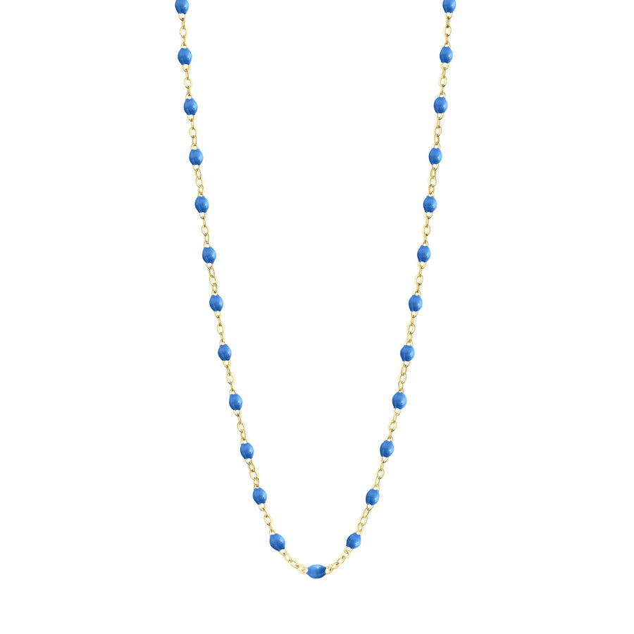 Collier Gigi Bleu Fluo