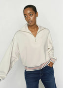 Georgia demi-zip Sweatshirt