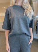 Pannie Oversize T-Shirt gris