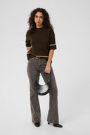 Jinie Knit Manches Courtes