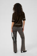 Jinie Knit Manches Courtes