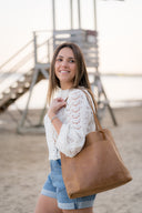 Le sac à main Rachel - TAN