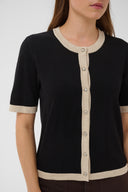 Lizza Contrast Cadigan