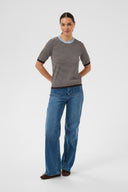 Lizza Narrow Striped Pullover