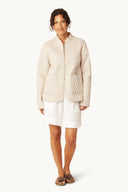 Honeycombe manteau