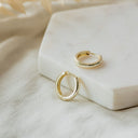 Mini Circular Boucles d'oreilles