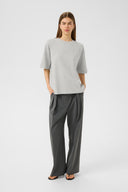 Pannie Oversize T-Shirt gris