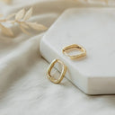 Petite Square Boucles d'oreilles