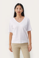 Ratansa T-shirt col en V