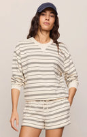 Stand Out Striped Sweatshirt