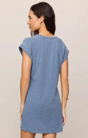 Tate Jersey Denim Robe