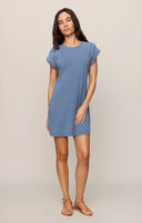 Tate Jersey Denim Robe