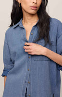 The Perfect Twill Button Up Chemise