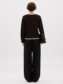 Yenah Contrast Cardigan