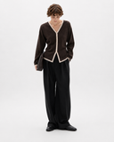 Yenah Contrast Cardigan