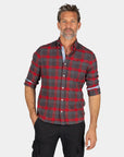 Brown and red checkered shirt - Mud