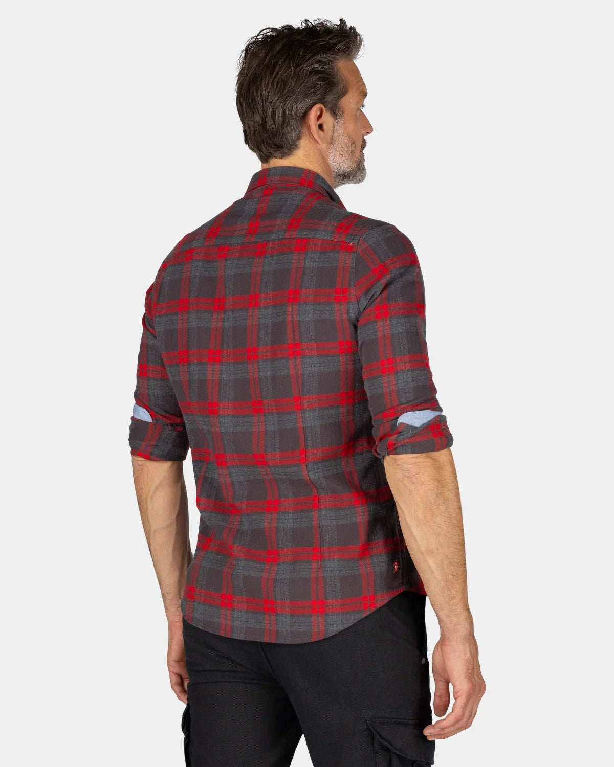 Brown and red checkered shirt - Mud