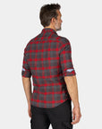 Brown and red checkered shirt - Mud