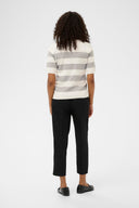 Lizza Striped Knit T-Shirt