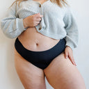 Culotte Tanga taille haute sans couture