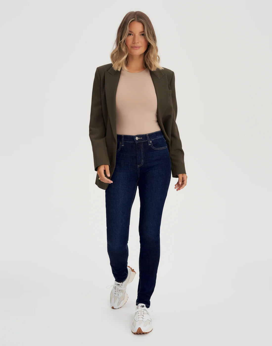 Rachel Jeans - Taille Classique Marine