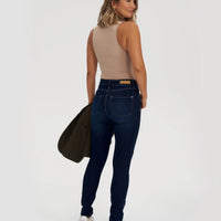 Rachel Jeans - Taille Classique Marine
