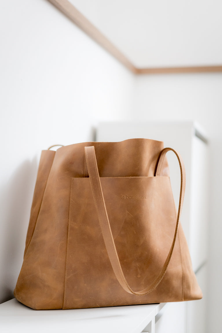 Le sac à main Rachel - TAN