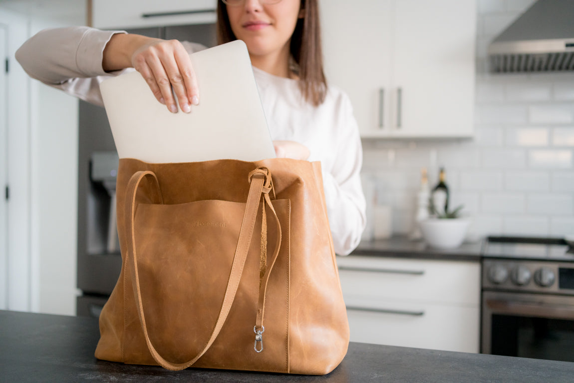 Le sac à main Rachel - TAN