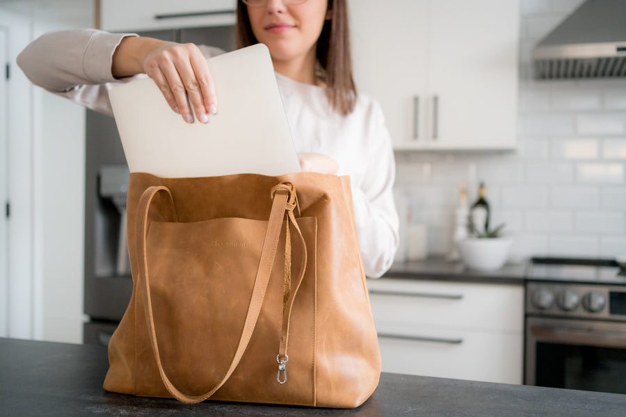 Le sac à main Rachel - TAN