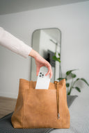 Le sac à main Rachel - TAN