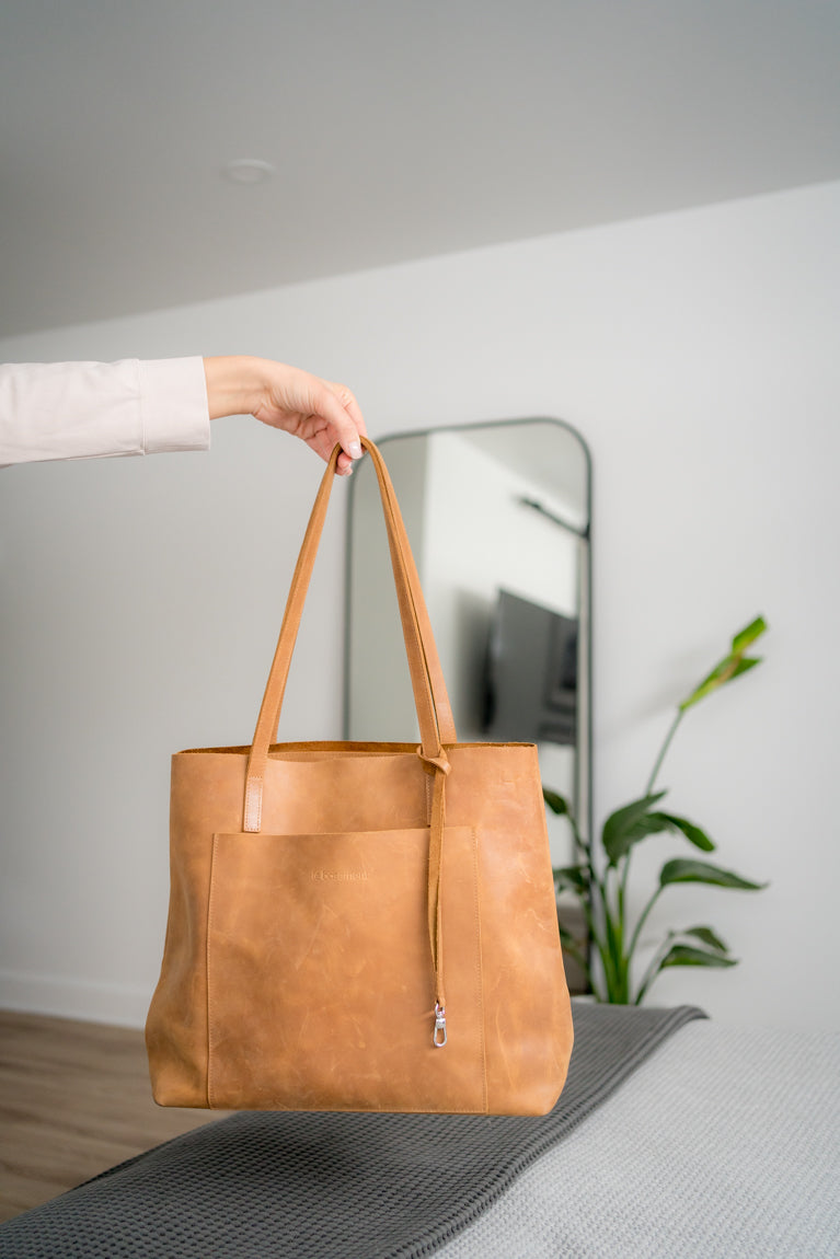 Le sac à main Rachel - TAN